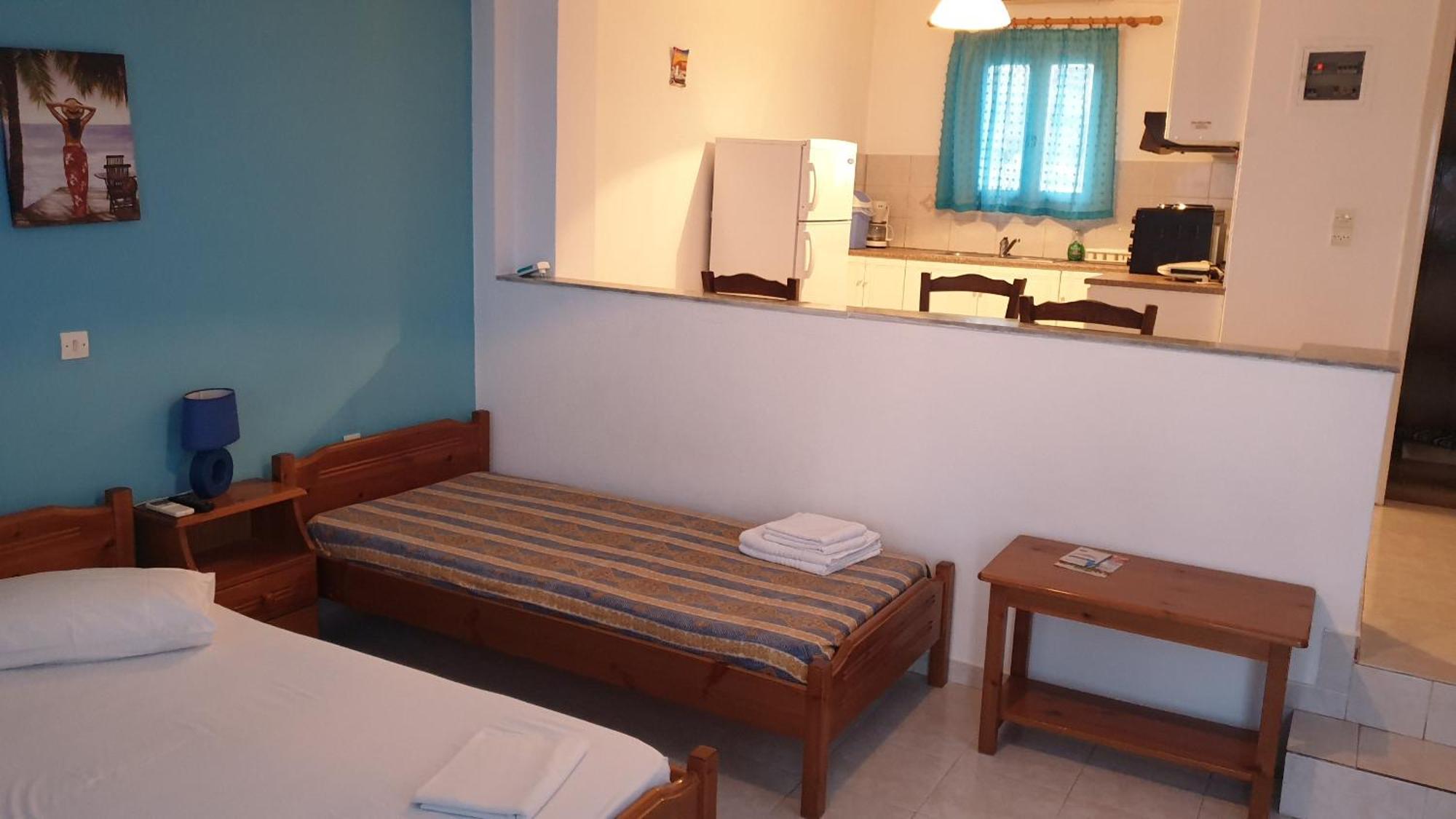 Galazio Kyma Apartment อาจิออส ไอออนนิส ห้อง รูปภาพ